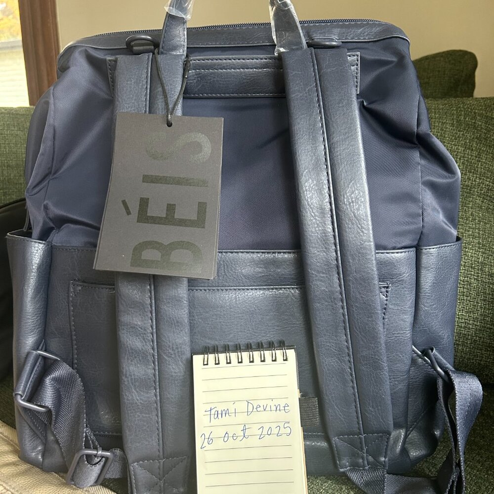 Beis Diaper Backpack in Navy - Picture 8 of 8